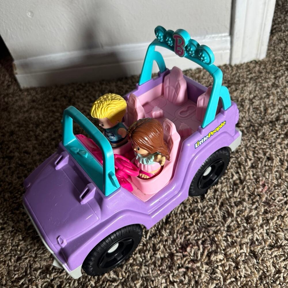 Little People Barbie Jeep Beach Cruiser
